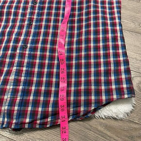 Vintage Polo Jeans Co Ralph Lauren Shirt Mens Size Medium Flannel Plaid USA - Picture 9 of 10